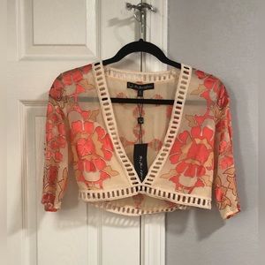 🧡NWT RARE Fiery FL&L Temecula Crop Top